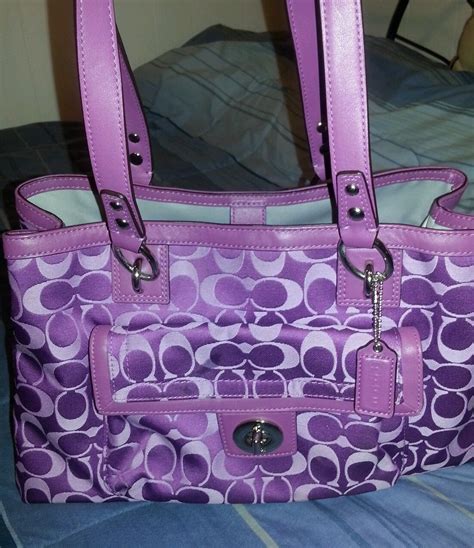 purple coach purses cheap|purple coach purses on clearance.